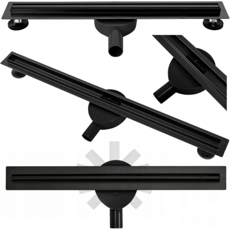 Rigola NEO Slim Pro Black, 50-100 cm, negru [0]