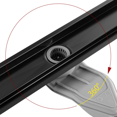Rigola Neox Superflow Black, 60-90 cm, negru [1]