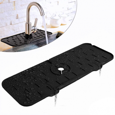 Accesorii bucătărie - Scurgator Chiuveta black