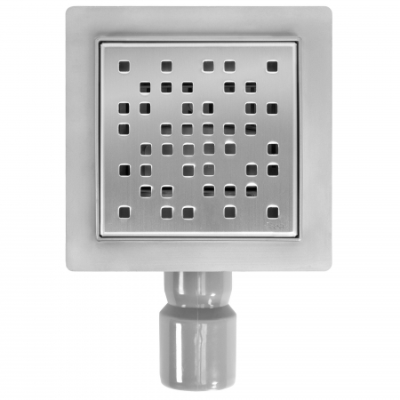 Scurgere Dots 12x12 cm, nichelat [1]