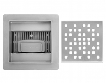 Scurgere Dots 12x12 cm, nichelat [4]