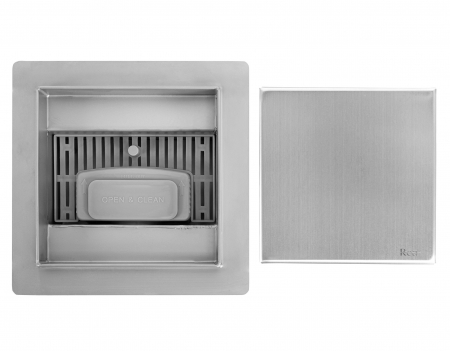 Scurgere NEO 12x12 cm, nichelat [5]