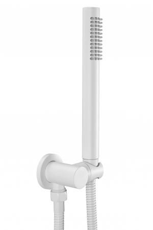 Set de dus Lungo white + Box, anti calcar, alb, montaj incastrat [2]