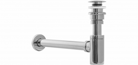 Sifon pentru lavoar Klik-Klak universal Crom [3]