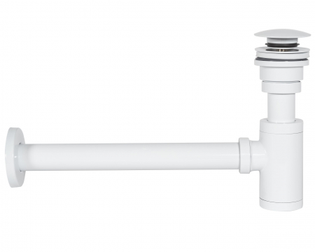 Sifon pentru lavoar Klik-Klak universal White [1]
