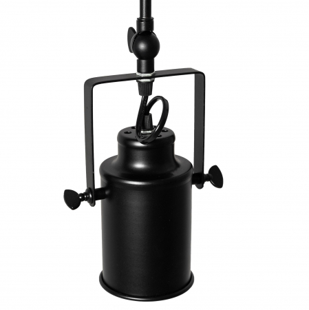 Spotlight lampă mobilă spot tavan triplu negru E27 APP487-3C [2]