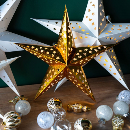 Steaua de hârtie cu LED SY-002 45cm [1]