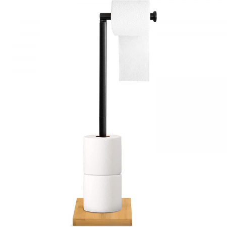 Suporturi hârtie igienică și perii WC - Suport hârtie igienică Black 322745