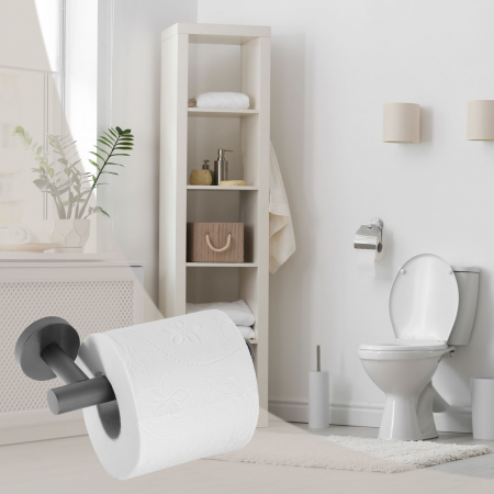 Suport hârtie igienică GUN Black 322231A [3]
