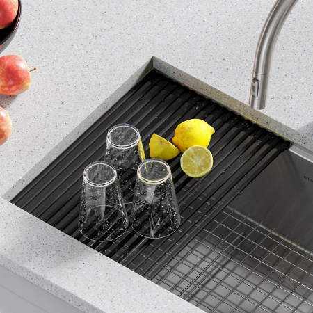 Uscator pentru vase Mat pentru chiuveta 322108 Black [2]
