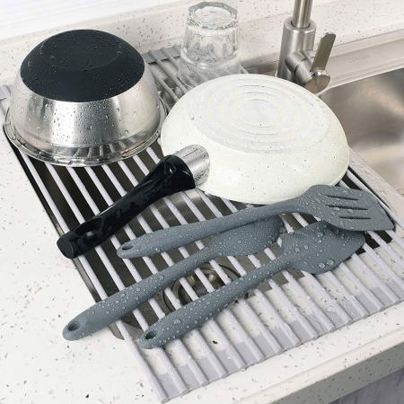 Uscator pentru vase Mat pentru chiuveta 322108 Grey [3]