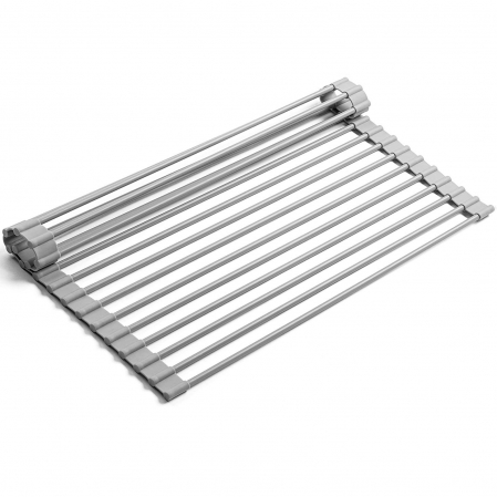 Accesorii bucătărie - Uscator pentru vase Mat pentru chiuveta 322108 Grey