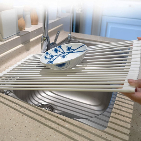 Uscator pentru vase Mat pentru chiuveta 322108 White [3]