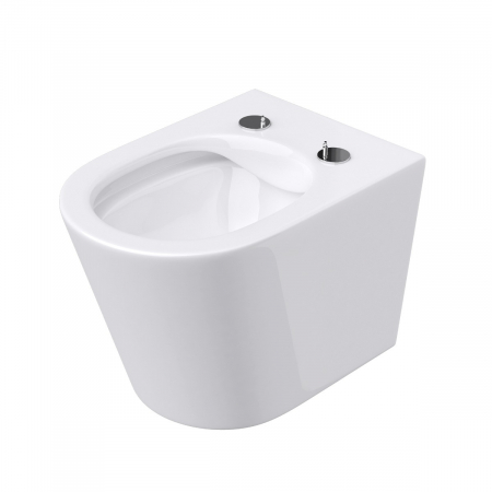 Vas WC Astra-108 suspendabil, Rimless, Softclose, alb [4]