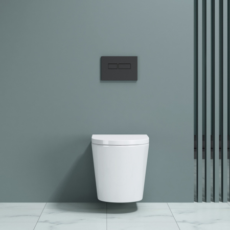 Vas WC Astra-108 suspendabil, Rimless, Softclose, alb [1]