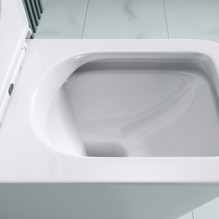 Vas WC Astra-112T, Rimless, cu rezervor, montaj pe podea, SoftClose [6]
