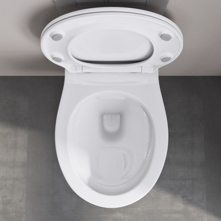 Vas WC Astra-126 suspendabil, Softclose, alb [3]