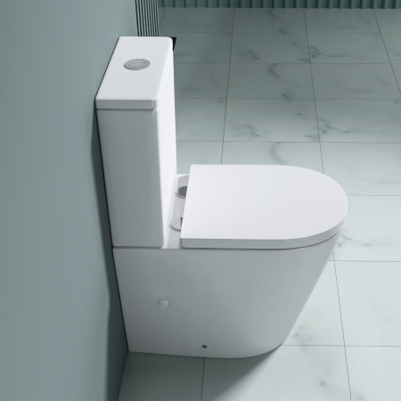 Vas WC Astra-179TA, Rimless, cu rezervor, montaj pe podea, SoftClose [4]