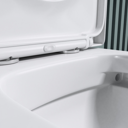 Vas WC Astra-179TA, Rimless, cu rezervor, montaj pe podea, SoftClose [6]