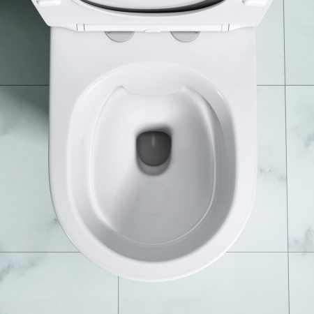Vas WC Astra-304T, Rimless, cu rezervor, montaj pe podea, SoftClose [7]