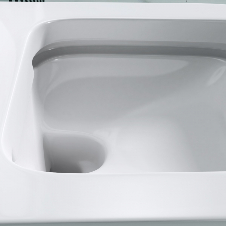 Vas WC Astra-308 suspendabil, Rimless, Softclose, alb [6]