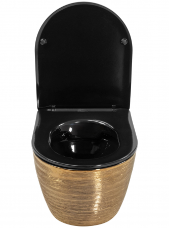 Vas WC Carlo Flat Brush Gold [3]