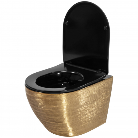 Vas WC Carlo Flat Brush Gold [4]