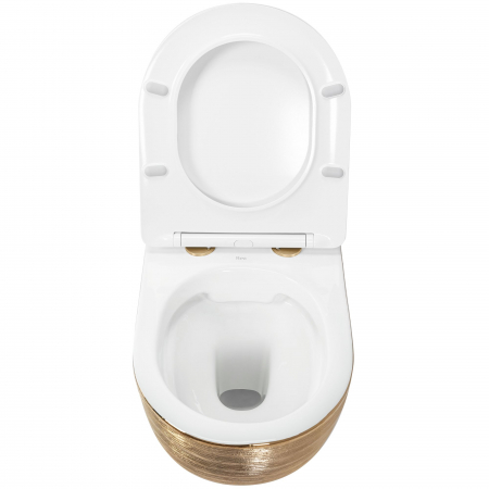 Vas WC Carlo Flat Brush Gold [3]