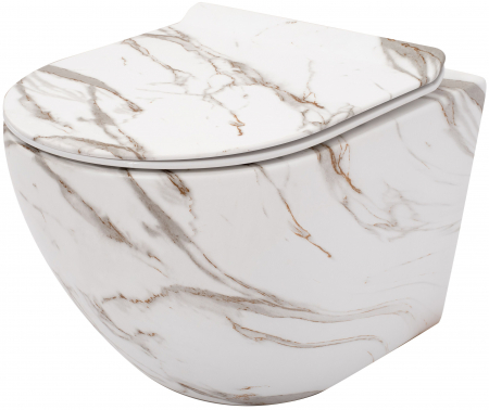 Vase WC si Bideuri - Vas WC  Carlos Slim Lava Mat Mini