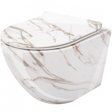Vase WC si Bideuri - Vas WC Carlos Slim Lava Shiny