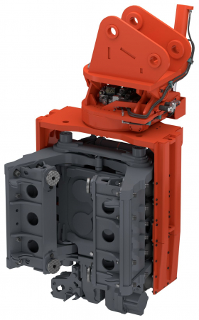 Batator cu vibratii pt palplanse cu prindere laterala - Batator cu vibratii pt palplanse cu prindere laterala - Movax