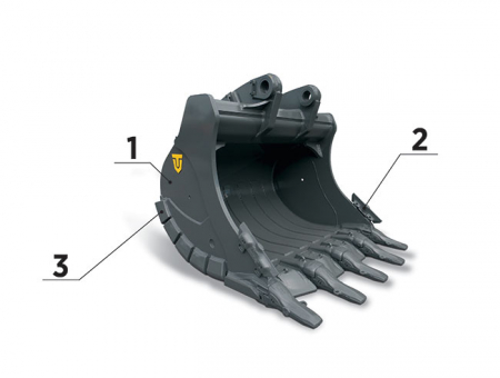 Cupe Heavy duty - Cupa excavare heavy-duty Trevi Benne