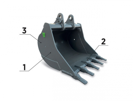 Cupe excavare ranforsate - Cupa excavare Trevi Benne