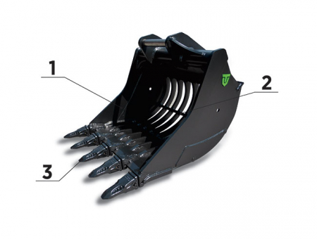 Cupe excavare - Cupa skeleton Trevi Benne