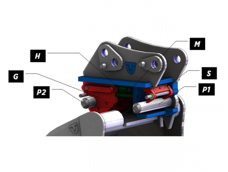Alte atasamente - Cupla rapida T-Lock Trevi Benne