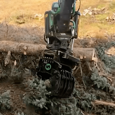 Graifer sortare pietris Steelwrist [1]