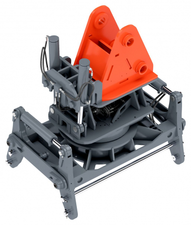 Batatoare palplanse si piloni - Manipulator Movax