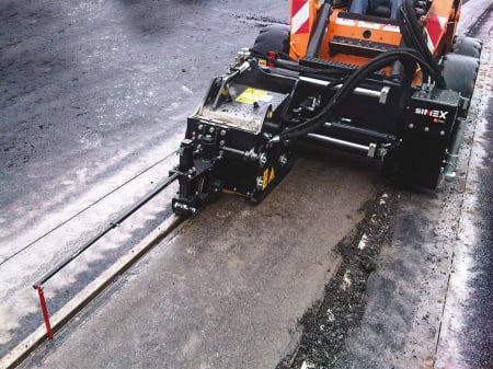 Mini-freze utilizari speciale - Mini-freza cai ferate tramvai Simex