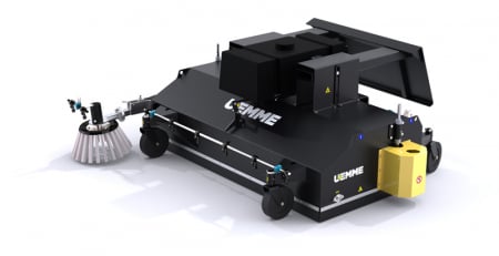 Perii - Perie industriala cu cuva colectoare U.Emme