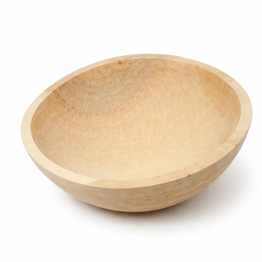 Covată din lemn de plop pentru frământat aluat [4]