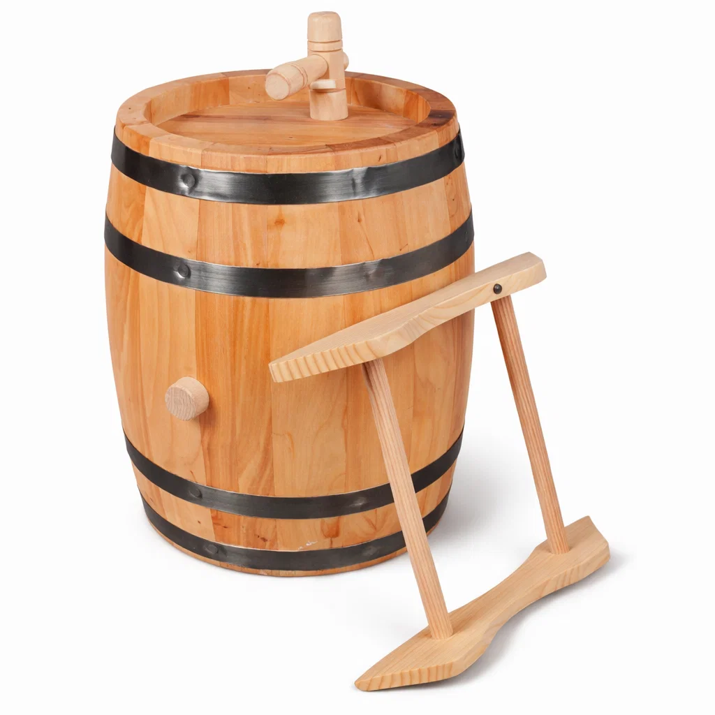 Butoi din lemn masiv de fag pentru vin [4]