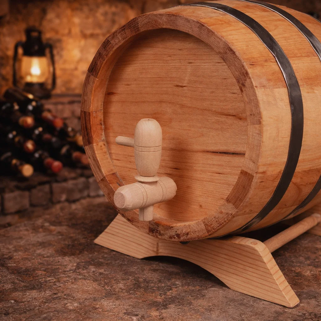 Butoi din lemn masiv de fag pentru vin [2]