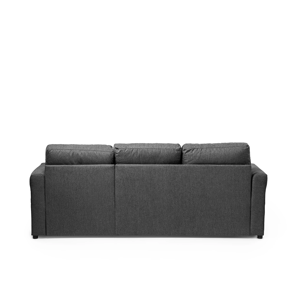 Colțar Extensibil 3 Locuri Cu Spațiu de Depozitare- Mustard, Gri Antracit, 244x87/156x87 cm [9]