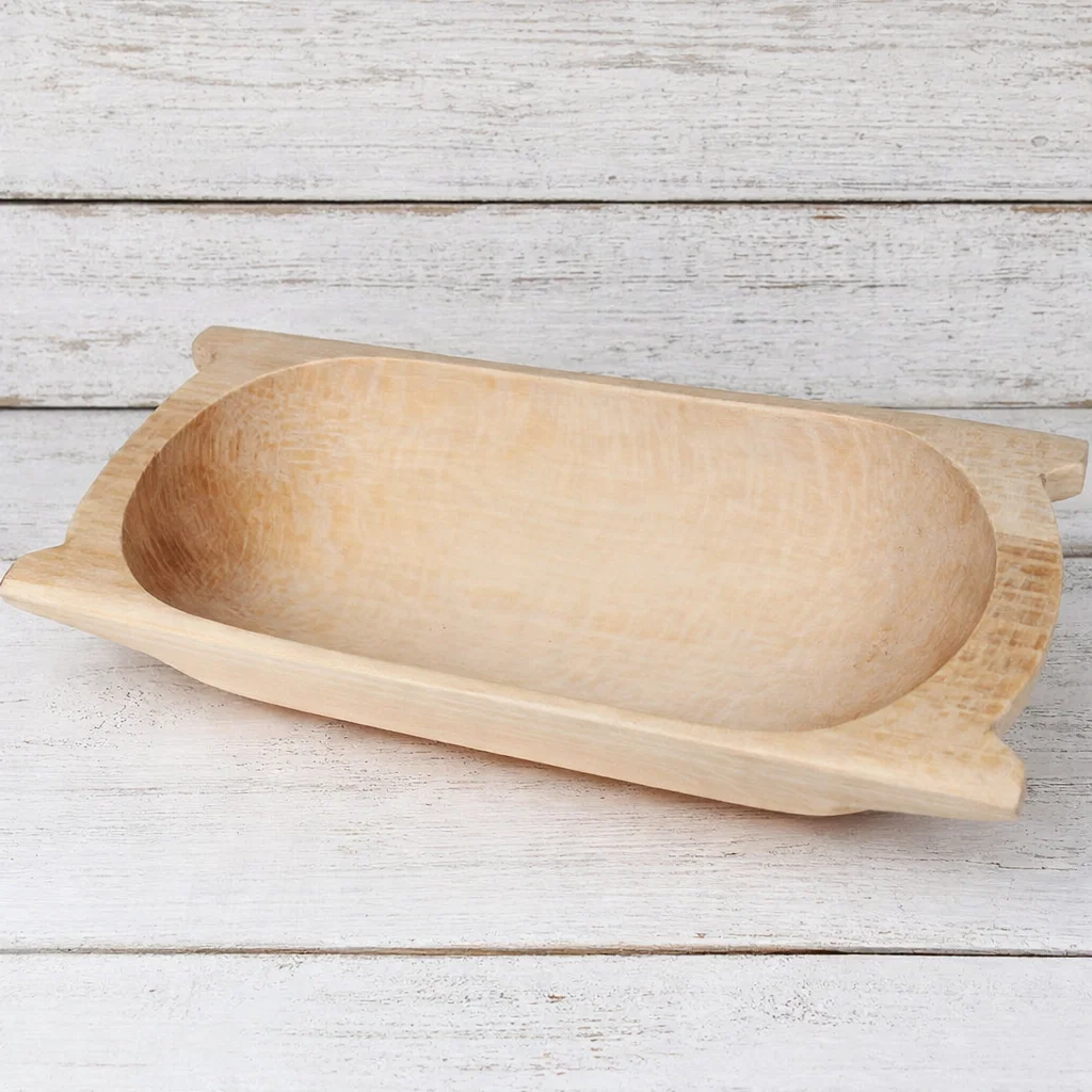 Covata din lemn cioplita manual dimensiuni variabile [2]