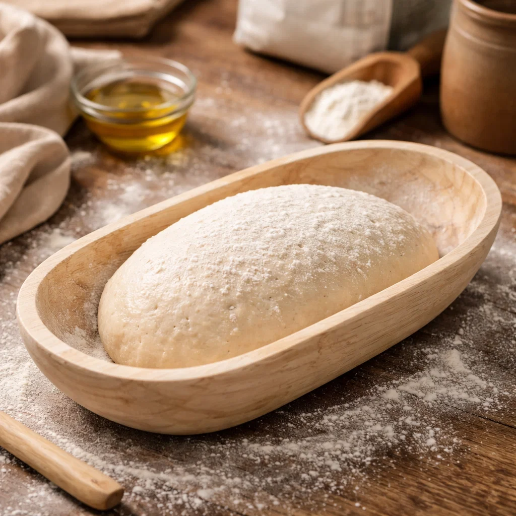 Covată din lemn – model tradițional pentru bucătărie și servire [2]