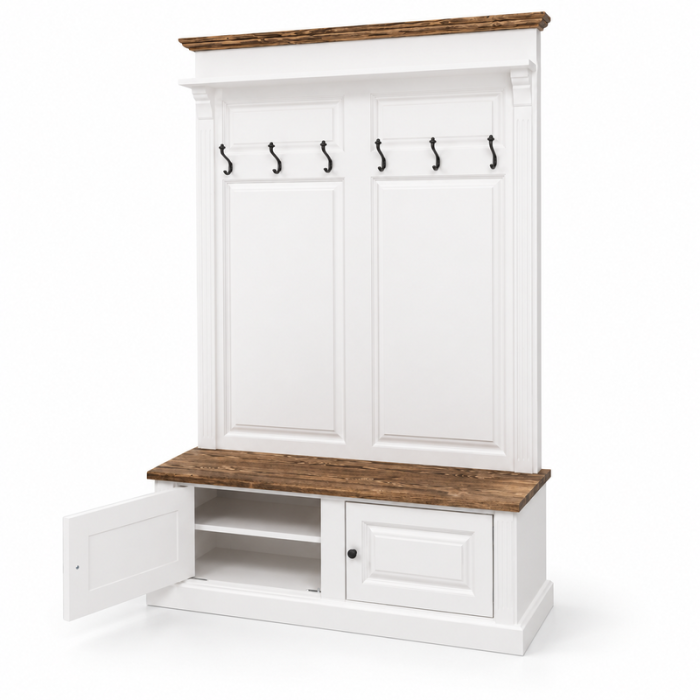 cuier-pentru-hol-cu-sezut-si-2-usi-brad-masiv-si-mdf-140-x-41-x-210-cm-atelier49 [5]