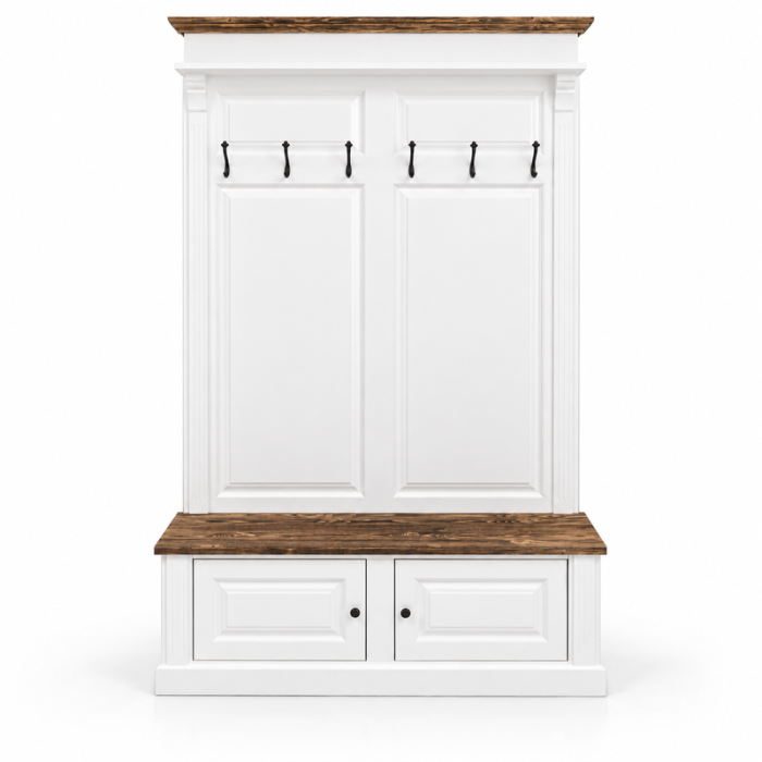 cuier-pentru-hol-cu-sezut-si-2-usi-brad-masiv-si-mdf-140-x-41-x-210-cm-atelier49 [3]