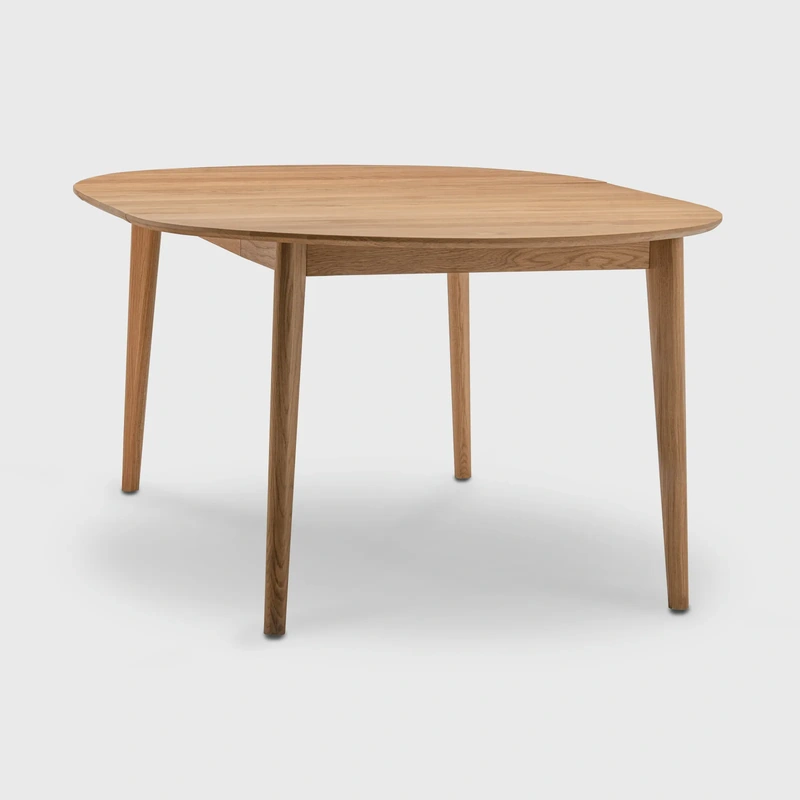 Masa extensibila Selva din stejar masiv Ø120–220 cm, stejar natur [7]