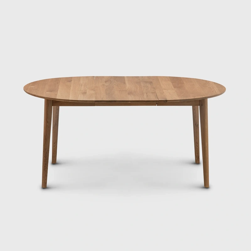 Masa extensibila Selva din stejar masiv Ø120–220 cm, stejar natur [4]