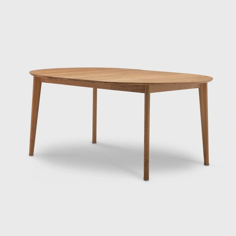 Masa extensibila Selva din stejar masiv Ø120–220 cm, stejar natur [6]